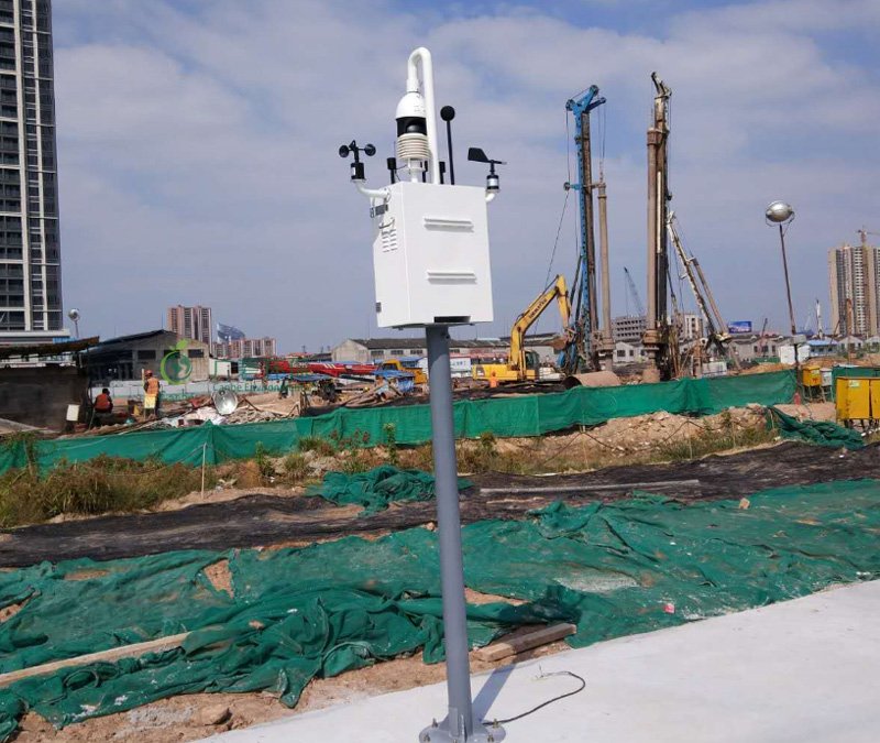 順德工地(dì)環境監控和揚塵在(zài)線監測(cè)(圖3) 順德工地環境監控和揚塵在線監測(圖3)