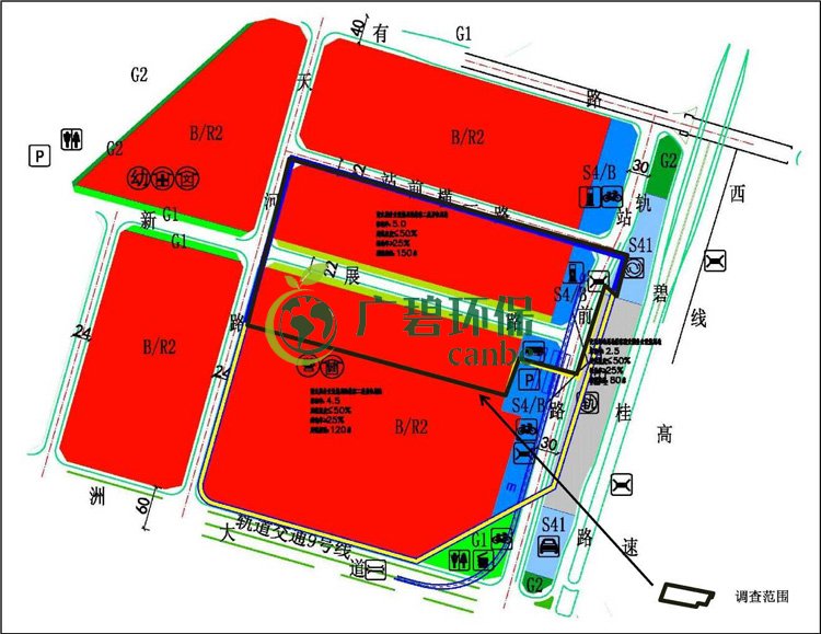 順德容桂桂洲大道場地(dì)環境初步調查(圖2) 順德容桂桂洲大道場地環境初步調查(圖2)