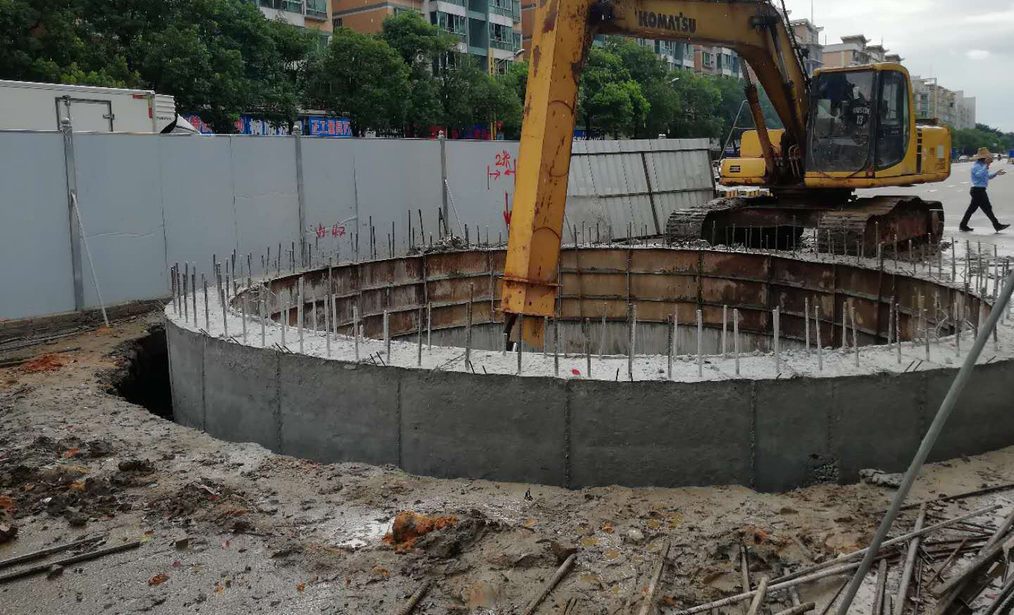 佛山某道路截（jié）汙工程