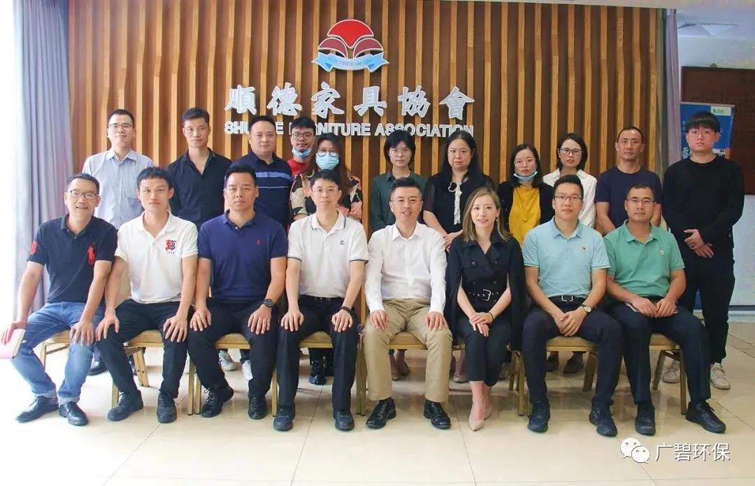 廣（guǎng）碧環保參與龍江鎮家具行（háng）業整治提升工作座談會(圖4)