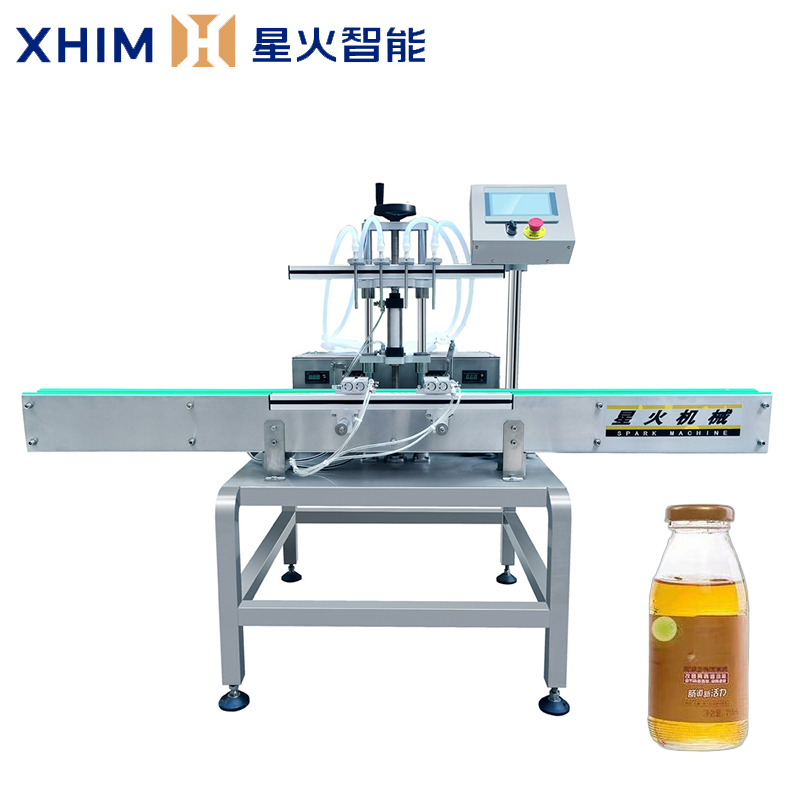 全自動四頭齒輪泵灌裝機（jī）-小型液（yè）體灌裝機械