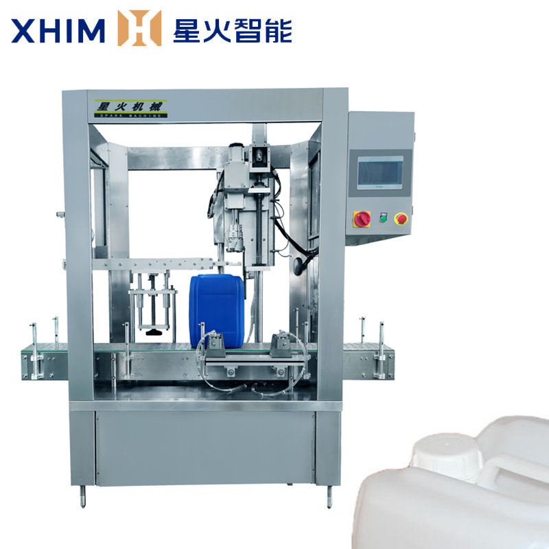 大（dà）型自動旋蓋機-回旋式旋蓋設備