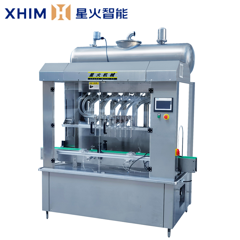 消（xiāo）毒液智能灌裝機（jī）-多（duō）功（gōng）能液（yè）料灌裝（zhuāng）設（shè）備