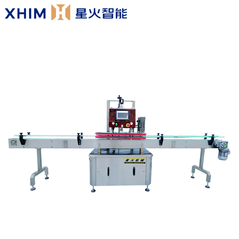 全自動直線式夾蓋機-理蓋旋（xuán）蓋（gài）機械