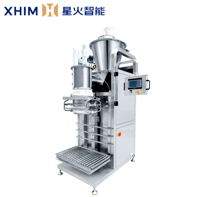 大（dà）袋粉劑自動包裝機（jī）-25公斤全脂奶粉包裝機