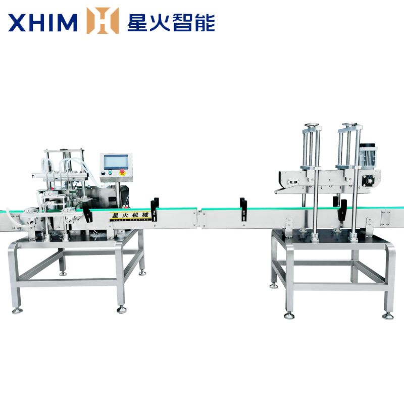 自動液體灌裝壓蓋機-南京液（yè）體灌裝設備