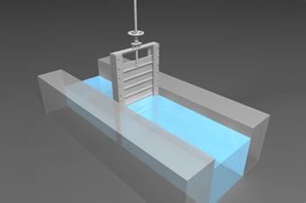 汙水閘門設備操作及維修規程(圖1) 汙(wū)水閘門設備操作及維修(xiū)規程(圖1)