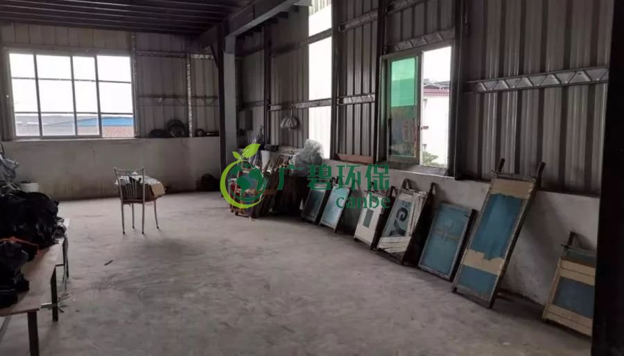 佛山市大瀝鎮（zhèn）強製關停一違法廢水排放印花作坊 (圖（tú）1)