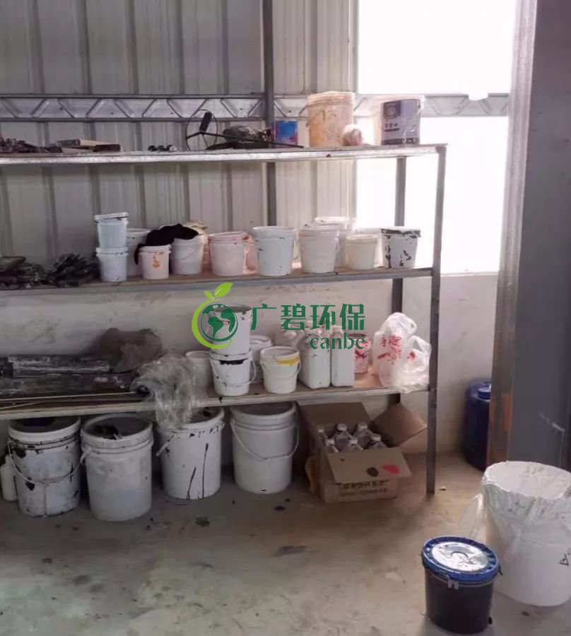 佛山市大瀝（lì）鎮強製關停一違法廢水排放印花作坊 (圖2)