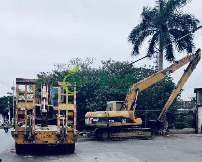 廣碧環保金陡湧水(shuǐ)質初步消除黑臭服務項目正(zhèng)式啟動(圖2) 廣碧環保金(jīn)陡湧水(shuǐ)質初步消除黑臭服務項目正式啟動(圖2)