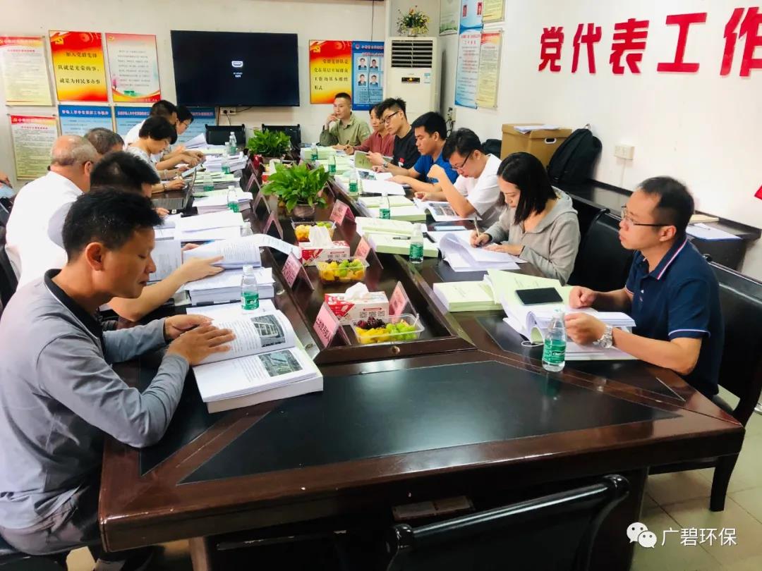 廣碧環保於樂從小布村兩個地塊土壤調查項目順利(lì)通過(guò)專家評審會